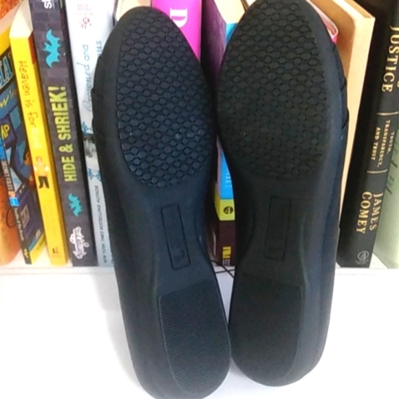 WHITE MOUNTAIN BLACK CALI BALLERINA SLIP-ON FLATS SIZE 6 NWT - Picture 4 of 10